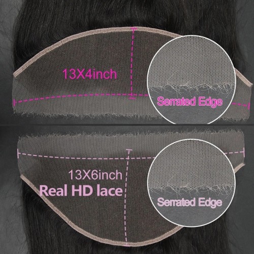 Virgin Hair Deep Wave 13x4 13x6 HD Lace Frontal | Human Hair Wig | Lace Front